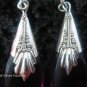 Sterling Silver Amethyst (syn ) Earrings SJ-155-KA