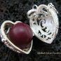 925 Silver Heart Harmony Ball Pendant HB-306-KT