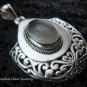 Bali Design 925 Silver & Rutile Quartz Pendant SP-451-KT