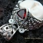 Sterling Silver & Garnet Goddess Pendant GDP-975-KT