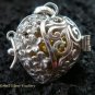 925 Silver Frangipani Harmony Ball Pendant HB-303-KT