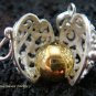 925 Silver Frangipani Harmony Ball Pendant HB-303-KT