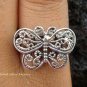 Sterling Silver Filigree Butterfly Ring SR-126-KT