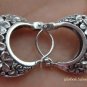Sterling Silver Fragnipani Hoop Earrings SE-151-KT