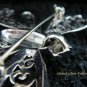 925 Silver Rainbow Moonstone Butterfly Brooch BC-162-KT