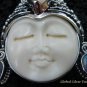 Sterling Silver Rainbow Moonstone Goddess Pendant GDP-972-KT