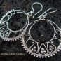 Sterling Silver Round Bali Earrings SE-149-KT