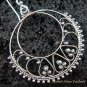 Sterling Silver Round Bali Earrings SE-149-KT