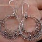 Sterling Silver Round Bali Earrings SE-149-KT