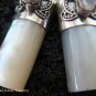 925 Silver Rainbow Moonstone & Shell Earrings ER-523-KT