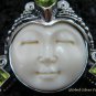 Sterling Silver Peridot Goddess Pendant GDP-973-KT