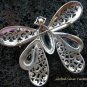 925 Silver & Blue Topaz Butterfly Brooch BC-161-KT