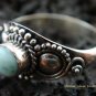Sterling Silver Larimar Gemstone Ring RI-282-KT