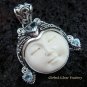 Sterling Silver Blue Topaz Goddess Pendant GDP-971-KT