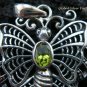 925 Silver & Peridot Butterfly Pendant SP-462-KT