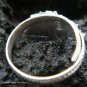 925 Silver Amethyst Snake Head Ring RI-128-KA