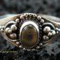 Sterling Silver Labradorite Gemstone Ring RI-284-KT