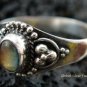 Sterling Silver Labradorite Gemstone Ring RI-284-KT