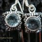 925 Silver Blue Topaz & Crystal Earrings ER-534-KT
