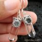 925 Silver Blue Topaz & Crystal Earrings ER-534-KT