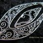 Sterling Silver Ornate Design Earrings SE-144-KT