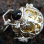 925 Silver Black Onyx Harmony Chime Ball Pendant HB-121-KT