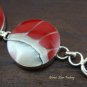 925 Silver Red Nautilus Shell Bracelet SBB-234-KT