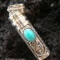 Sterling Silver Turquoise Perfume Bottle Pendant PP-131-NY