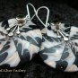925 Silver Peridot & Shell Earrings ER-541-KT