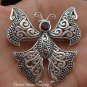 925 Silver Garnet Butterfly Brooch BC-119-KT
