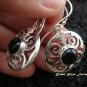 925 Silver & Black Onyx Earrings ER-447-NY