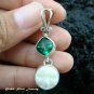 Petite Silver Green Quartz Goddess Pendant GDP-644-NY
