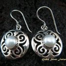 925 Silver & Pearl Gemstone Earrings ER-444-NY