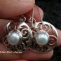 925 Silver & Pearl Gemstone Earrings ER-444-NY