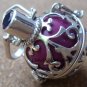 925 Silver Amethyst Harmony Ball Pendant HB-182-KT