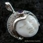 925 Silver Amethyst Goddess Pendant GDP-992-PS