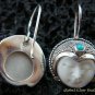 925 Silver & Turquoise Goddess Earrings GDE-988-PS
