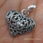 Vintage Style 925 Silver Bali Ornate Pendant SSP-124-KT