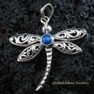 925 Silver & Lapis Dragonfly Pendant SP-480-KT