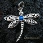 925 Silver & Lapis Dragonfly Pendant SP-480-KT