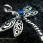 925 Silver & Lapis Dragonfly Pendant SP-480-KT