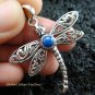 925 Silver & Lapis Dragonfly Pendant SP-480-KT