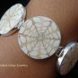 925 Silver & Screw Shell Simple Link Bracelet SBB-332-KT