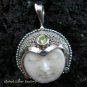 925 Silver Peridot Goddess Pendant GDP-991-PS