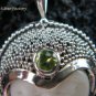 925 Silver Peridot Goddess Pendant GDP-991-PS