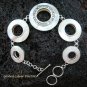 Sterling Silver MOP Designer Bracelet SBB-331-KT