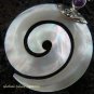 925 Silver Amethyst & Shell Earrings ER-515-KT