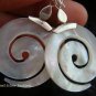 925 Silver Amethyst & Shell Earrings ER-515-KT