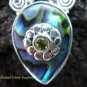 925 Silver Paua Shell & Mix Gems Goddess Pendant GDP-1005-PS