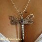 Sterling Silver Dragonfly Pendant SP-102-IKP